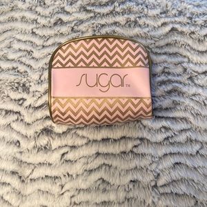 Mini bag, pink/gold